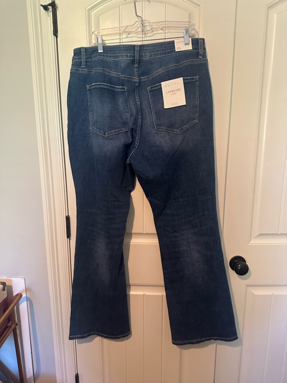 Lovervet Women's Dark Blue Wide Leg Jeans - Picture 2 of 4